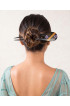 Painted Wooden Hair Stick